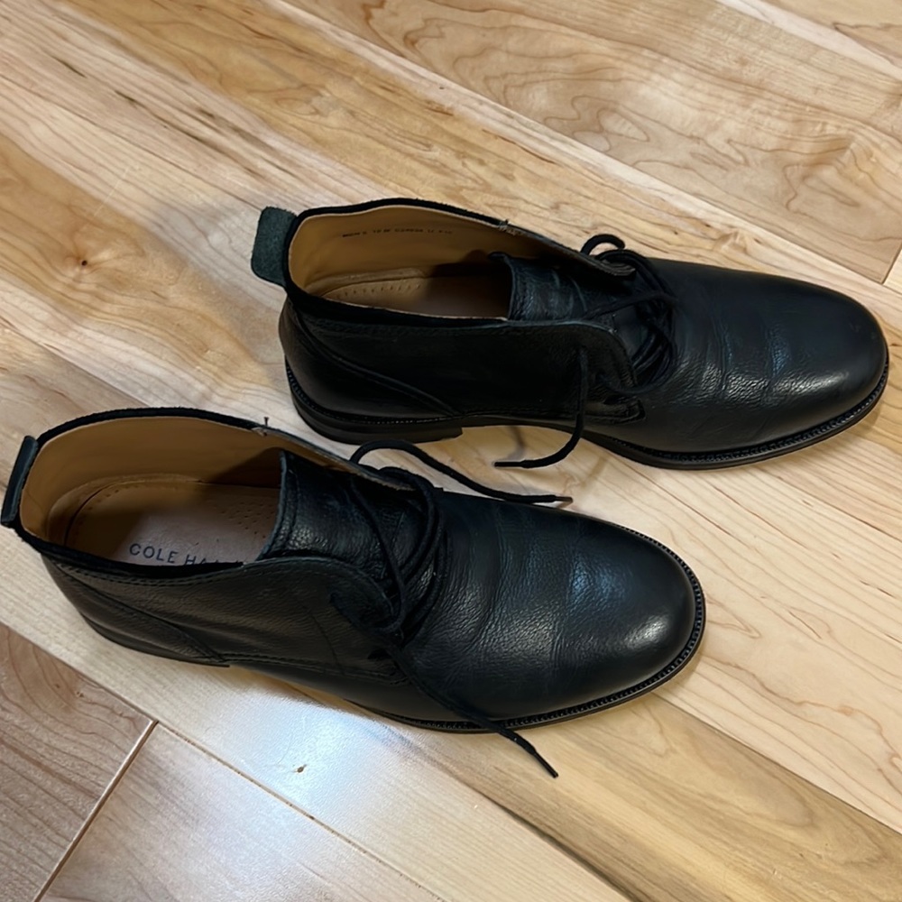Cole Haan Mens Boots Black